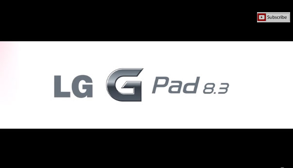LG hé lộ máy tính bảng G Pad màn hình 8,3 inch