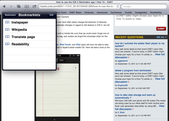5 thủ thuật “siêu” hữu ích cho Safari trên iPad