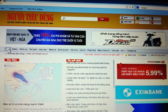 Thêm một tờ báo điện tử Việt Nam bị hacker tấn công