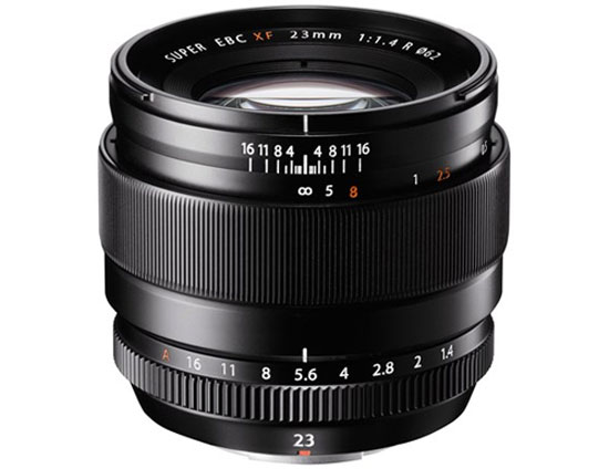 Fujifilm giới thiệu ống kính fix tiêu chuẩn 23 mm f/1.4