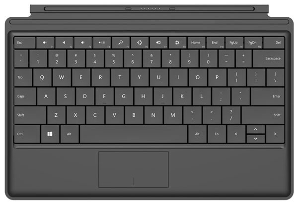 Bàn phím của Surface 2 sẽ có pin tích hợp