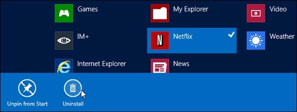Một số thủ thuật tùy biến All Apps trong Windows 8