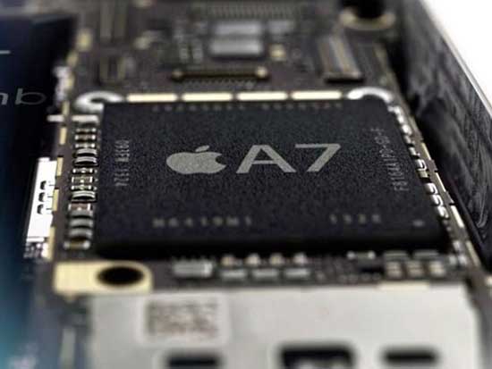 Chip A7 chỉ có 2 nhân nhưng hiệu suất làm việc rất mạnh