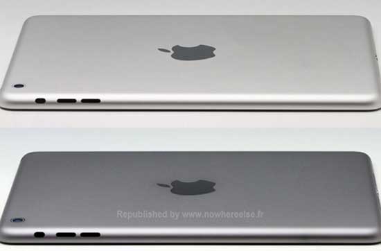 iPad Mini 2 sẽ có thêm vỏ màu xám