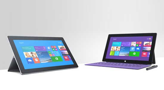 Microsoft Surface Pro 2 và Surface 2 trình làng