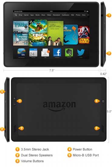 Amazon ra mắt Kindle Fire HD 2013 với giá siêu rẻ