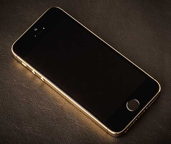 iPhone 5S đầu tiên được mạ vàng tại Việt Nam