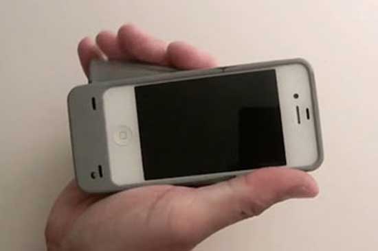 Vỏ ốp kiêm sạc pin bằng tay cho iPhone