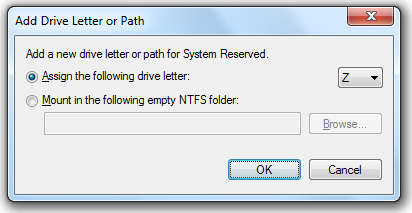 Lỗi “The backup failed” khi tạo image trong Windows 7