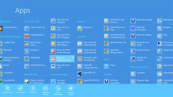 6 cách tùy chỉnh màn hình Start Screen trong Windows 8