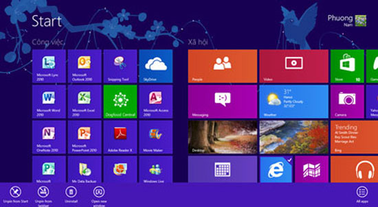 8 tính năng thú vị của Windows 8