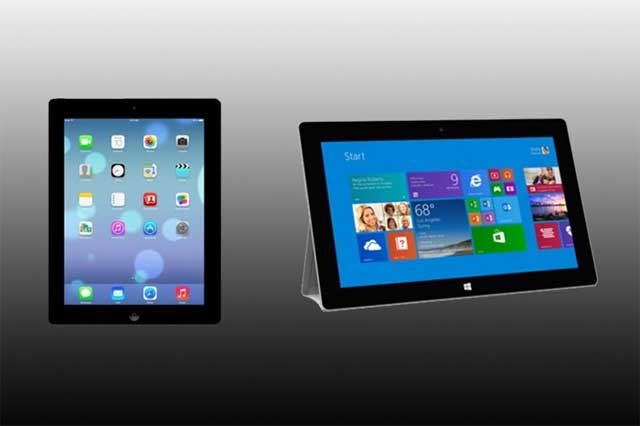Chọn Surface 2 hay iPad 4?