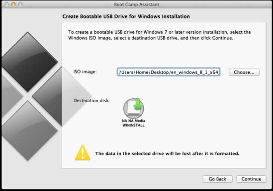 Hướng dẫn cài đặt Windows 8.1 trên Mac