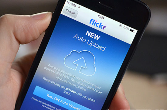 Flickr trên iOS thêm tính năng tải ảnh tự động