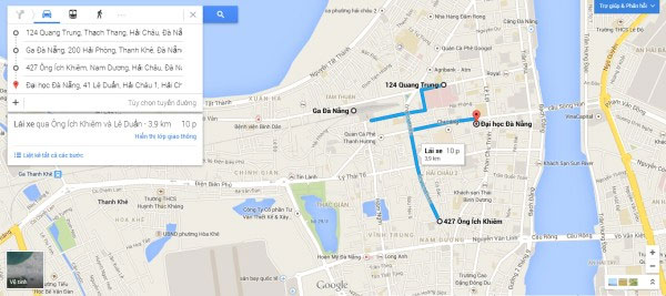 Google Maps cập nhật tính năng chỉ đường cho nhiều điểm đến