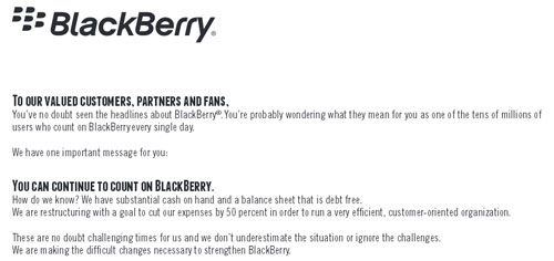 'BlackBerry:
