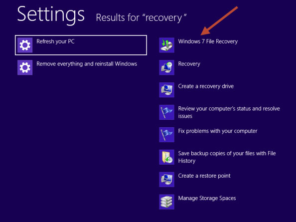 Cách tạo tập tin khôi phục hệ thống trong Windows 8