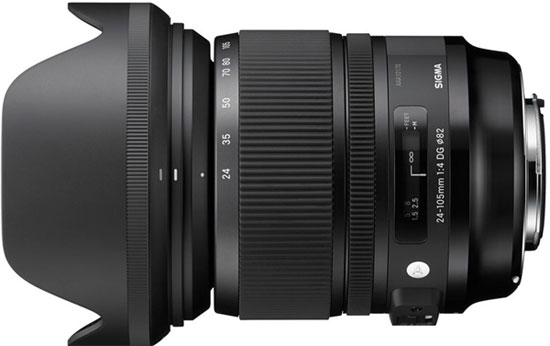 Sigma ra mắt ống kính 24-105mm F4 DG OS HSM