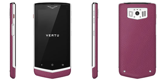 Vertu ra mắt 5 mẫu điện thoại siêu sang Constellation mới