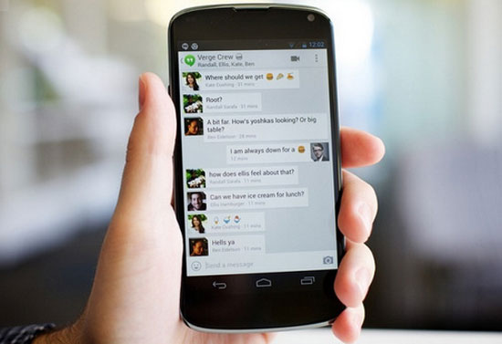 Google nâng cấp Hangouts trên smartphone