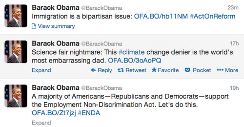 Facebook và Twitter của Tổng thống Obama bị tấn công