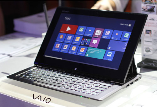 Sony ra bộ ba laptop Vaio cảm ứng ở Việt Nam