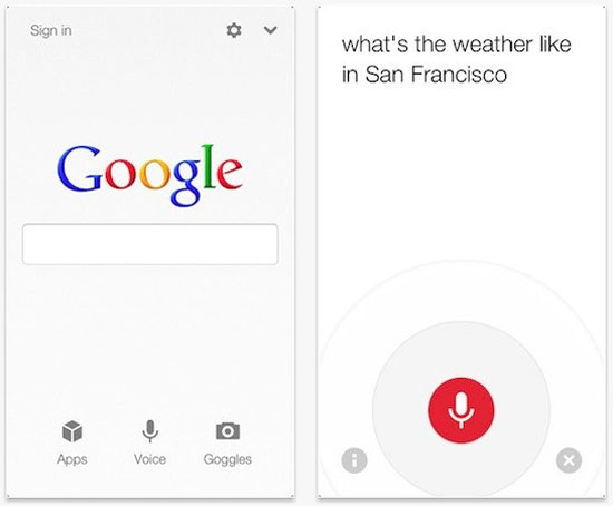 Google phát hành bản nâng cấp Google Search cho iPhone và iPad 