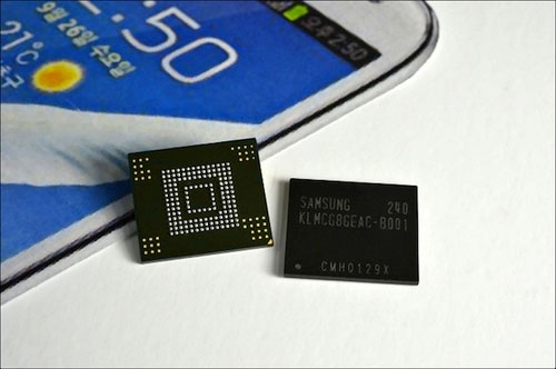 Samsung ra chip nhớ tốc độ cao cho di động, máy tính bảng