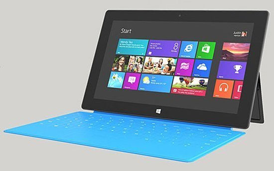 Surface đứng đầu các thiết bị Windows 8 