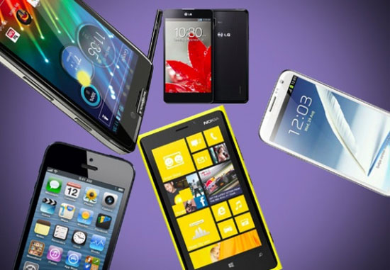 Samsung và Apple độc chiếm thị trường smartphone