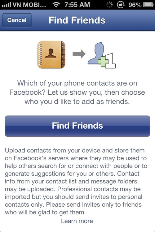 Khai thác tính năng mới trên Facebook cho iOS và Android