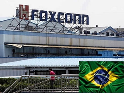 Hãng Foxconn mua đất xây thêm nhà máy ở Brazil