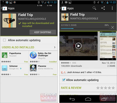 Google Play Store tung bản update gợi ý ứng dụng "tốt" cho người dùng