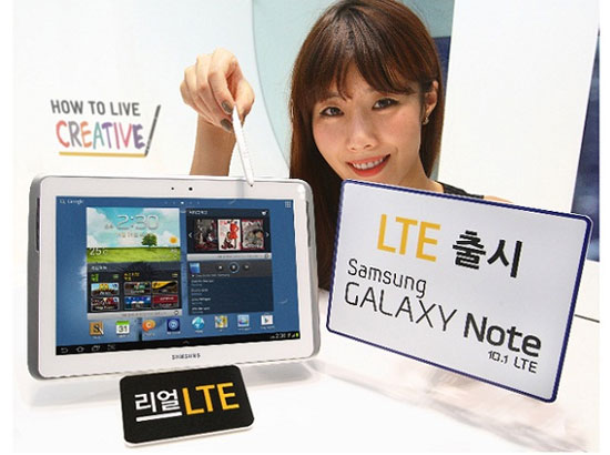 Samsung xuất xưởng Galaxy Note 10.1 phiên bản LTE