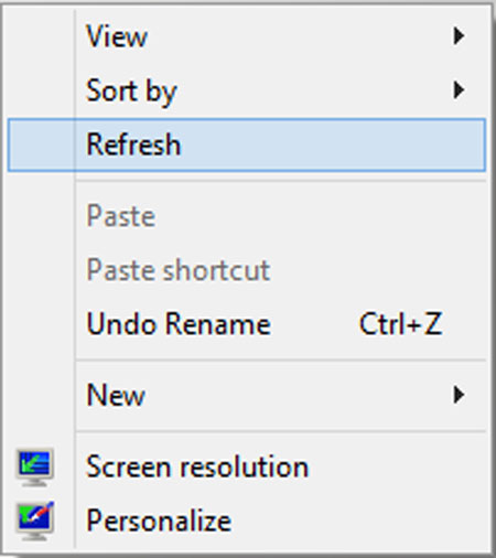 Thủ thuật tắt máy tính từ menu chuột phải trên Windows 8