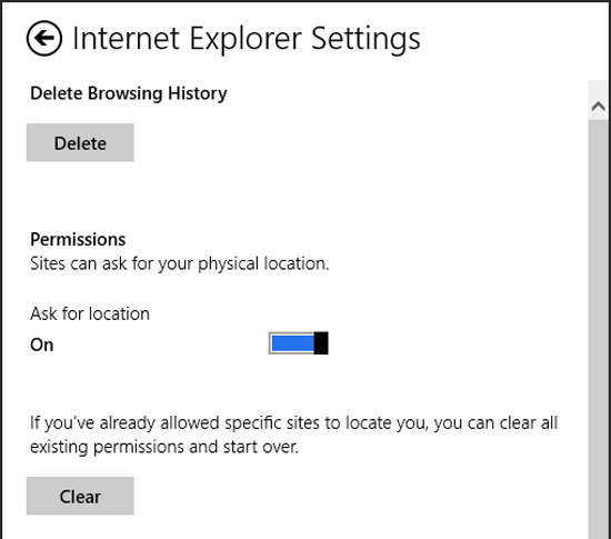 5 thủ thuật hay cho Internet Explorer 10 