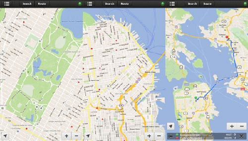 ForeverMap 2, đối thủ sáng giá của Google Maps
