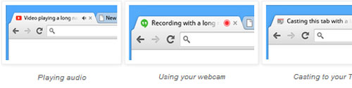 Chrome bổ sung biểu tượng thông báo tab đang phát nhạc