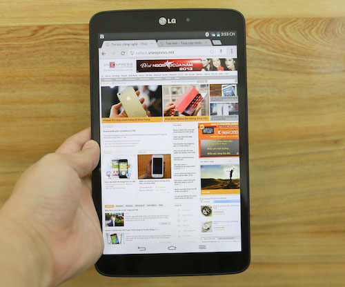Máy tính bảng LG G Pad 8.3 bán tại Việt Nam cuối tháng này