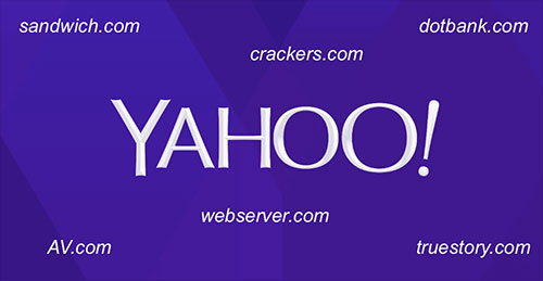 Yahoo bán 29 tên miền không hề sử dụng đến 