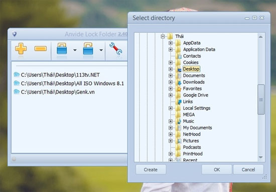 Ẩn và bảo vệ thư mục bằng mật khẩu dễ dàng trên Windows