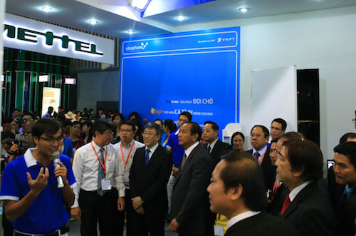 Toàn cảnh triển lãm Vietnam Telecomp 2013