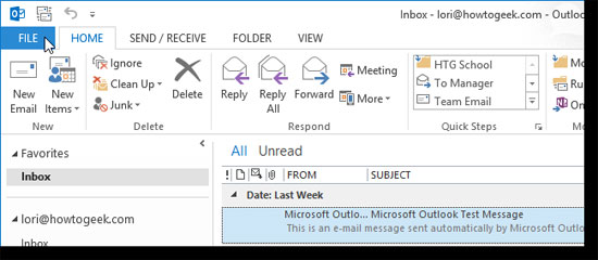 Sao lưu và khôi phục lại chữ ký trong Outlook 2013