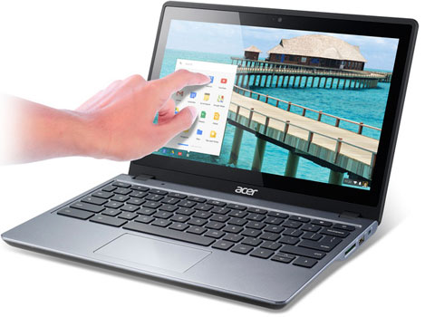 Acer công bố Chromebook cảm ứng đầu tiên