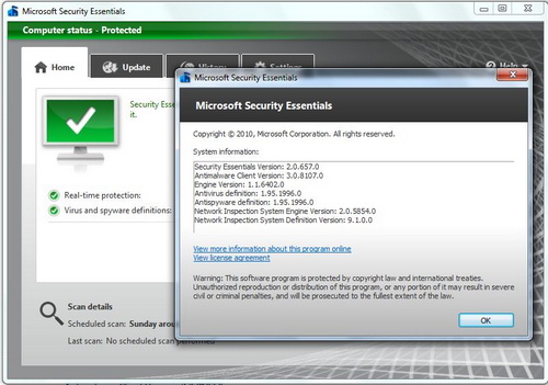 Microsoft phát hành phần mềm Security Essentials