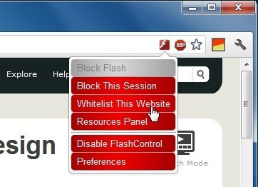 Chặn Flash để tăng tốc lướt web trên Chrome