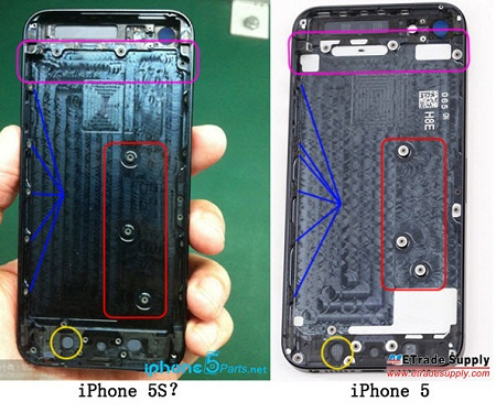 Rò rỉ ảnh thực tế của iPhone 5S?