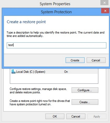 Cách sao lưu hệ thống trên Windows 8