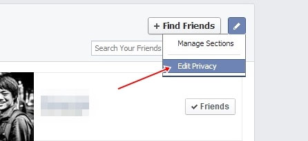 Giấu danh sách bạn bè của bạn với mọi người trên Facebook