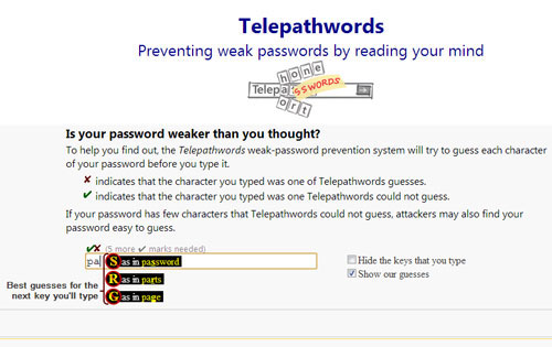 Kiểm tra độ an toàn của mật khẩu